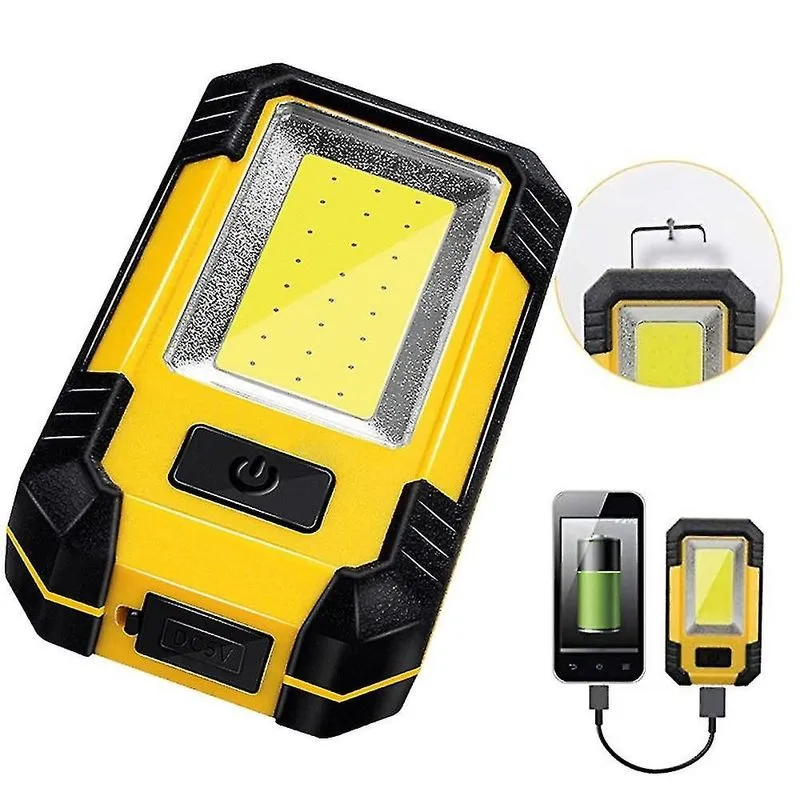Luzes de acampamento lanternas lanterna led portátil usb recarregável ajustável impermeável camping lanterna ímã gancho