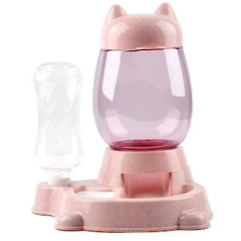 Distribuidores de alimentos alimentador automático para animais de estimação dispensador de comida para cães gato tigela de beber água dispensador de alimentação animais de estimação