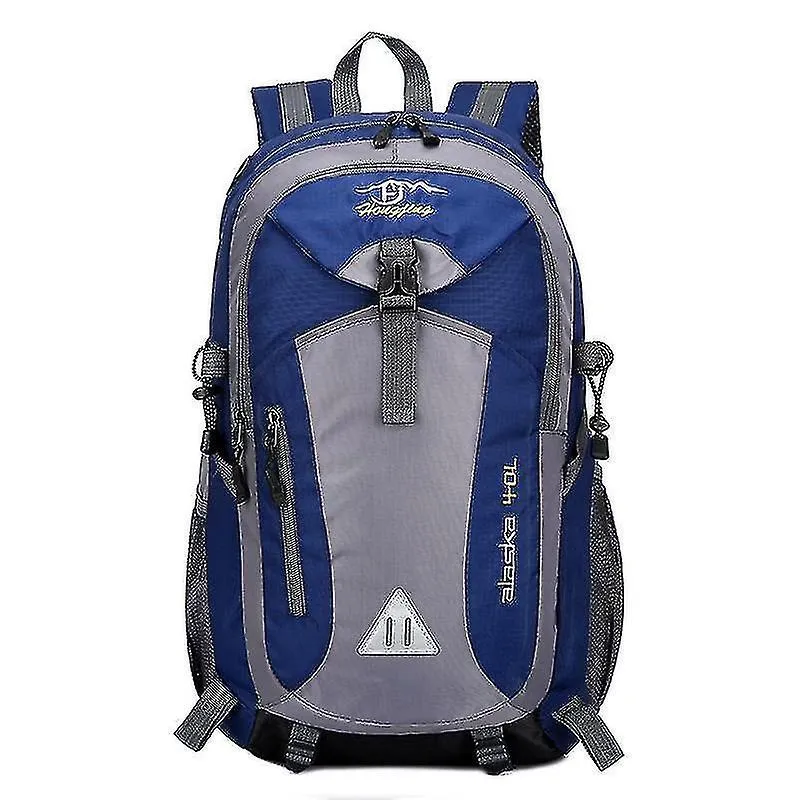 Mochilas azul profundo 40l mochilas de caminhada poliamidas e mochila de nylon para homens