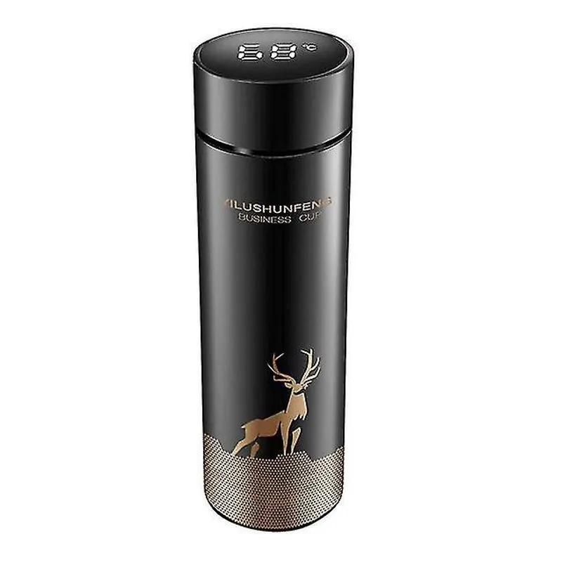 Chaleiras elétricas caneca inteligente exibição de temperatura garrafa térmica de água de aço inoxidável tela sensível ao toque à prova d'água