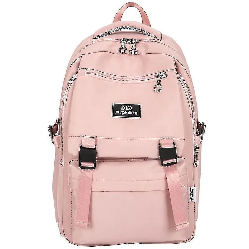 Mochilas mochila para alunos do ensino fundamental e médio 8-14 anos mochila leve rosa