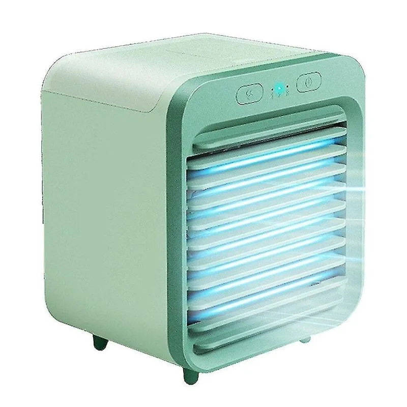 Condicionadores de ar novos mini ventiladores portáteis do refrigerador de ar condicionado luz do ar condicionado ventilador de refrigeração de ar de mesa purificador de umidificador
