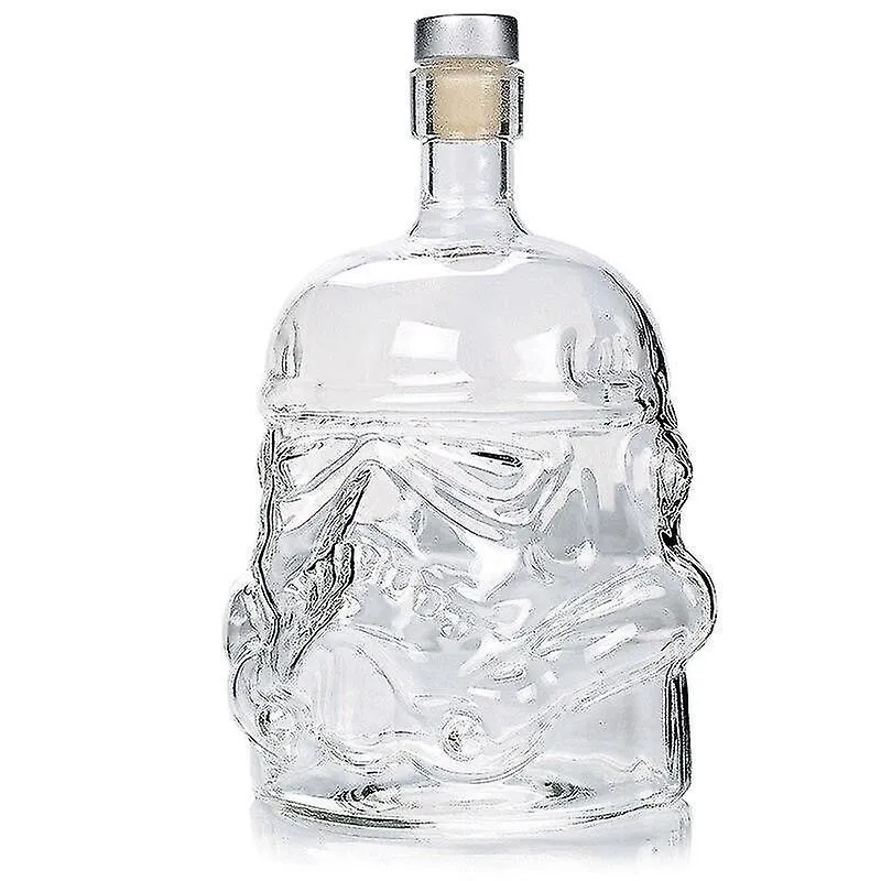 Protetor de rolhas de garrafa com alto teor de borosilicato, resistente ao calor e ao frio, vaso de vinho, ferramentas de barra de vidro de soldado branco