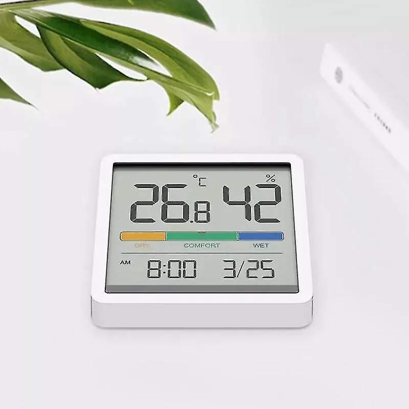 Monitores de bebê relógio de temperatura e umidade em casa interior de alta precisão quarto de bebê 3,34 polegadas grande tela lcd