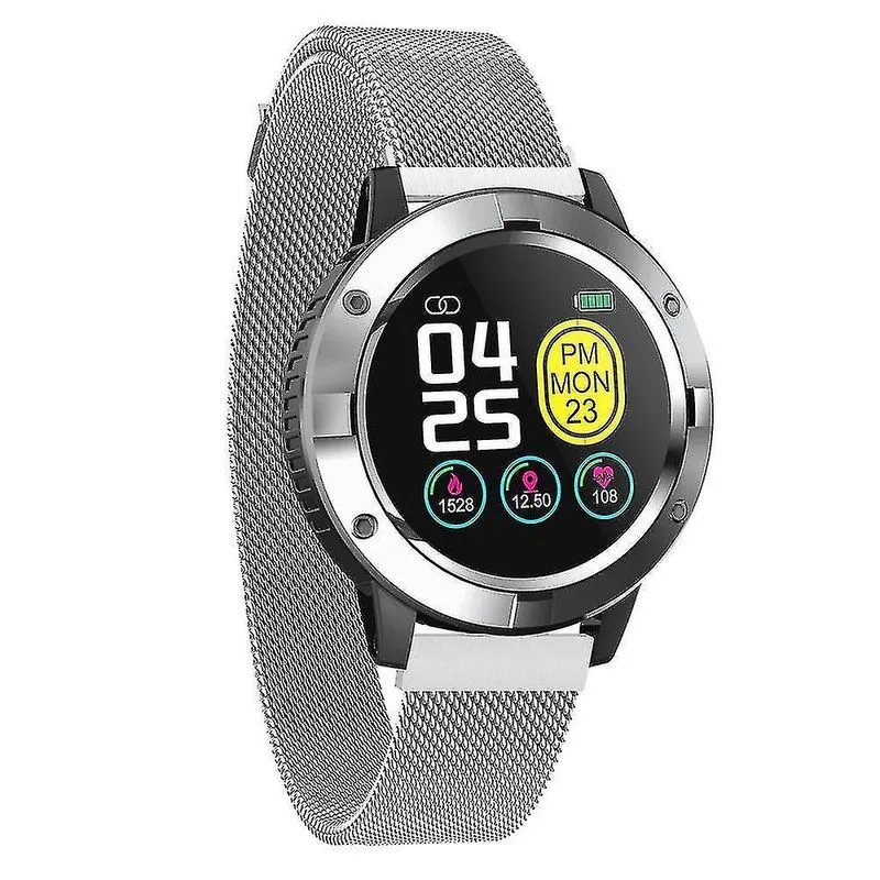 Monitores de atividade relógio inteligente para mulheres ip67 monitor de freqüência cardíaca à prova d'água rastreador de fitness modo multiesportivo
