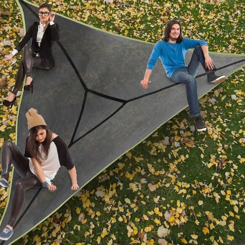 Rede Aérea Triangular para Camping ao Ar Livre
