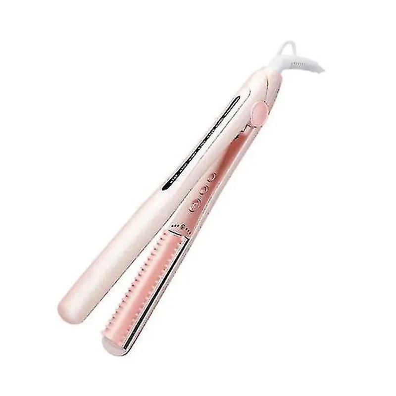 Alisadores de cabelo profissional 2 em 1 lcd alisador de cabelo e chapinha temperatura ajustável 130 230,30