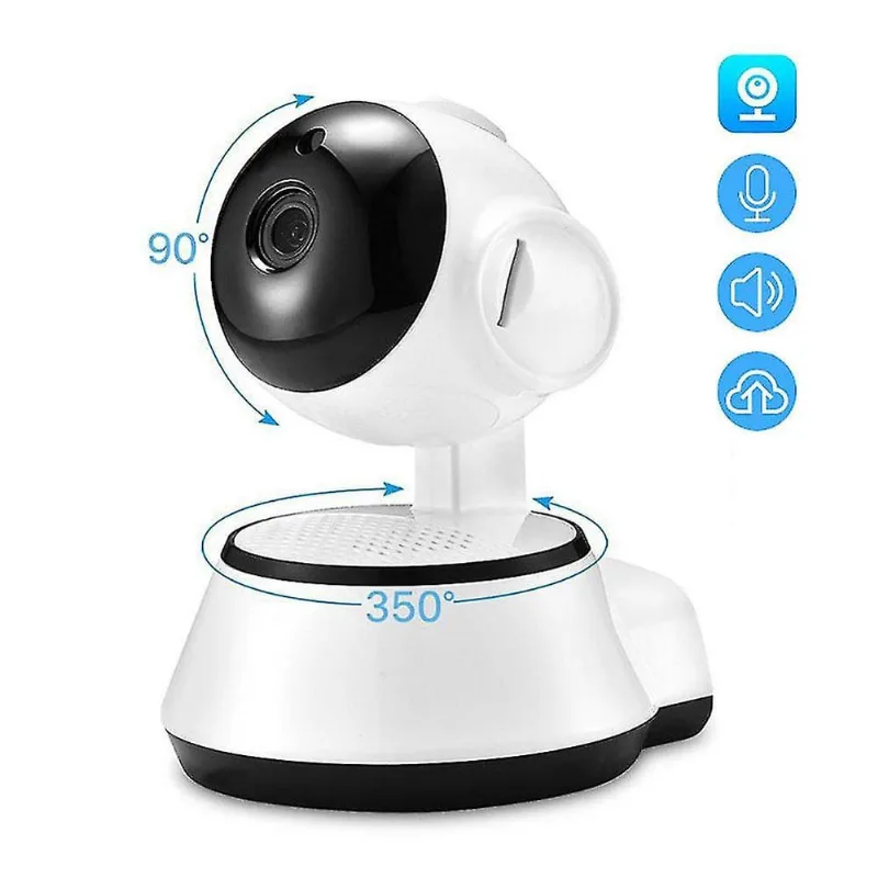 Monitores de bebê câmera rastreamento automático hd 1080p câmera de segurança vigilância monitor de bebê câmeras de câmera para animais de estimação