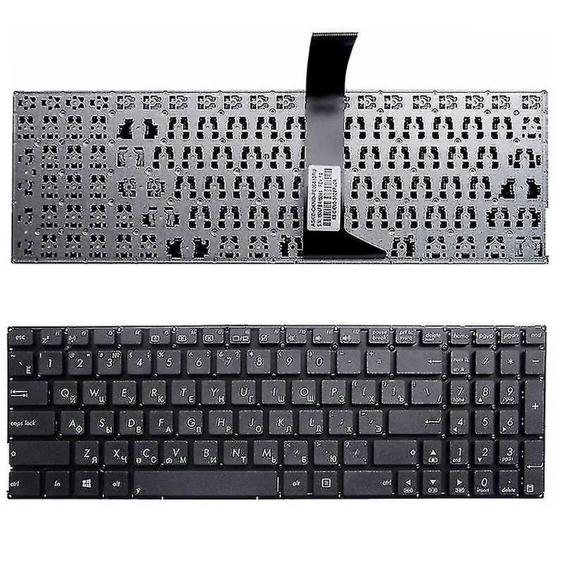 Conjuntos de acessórios de computador ru versão teclado de laptop russo para asus x550c a550c a550vb y581c