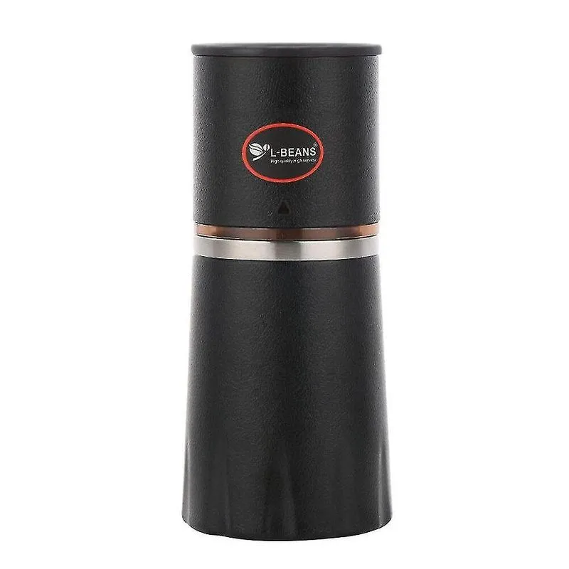Moedores de café moedor de café com manivela doméstica cafeteira portátil com punção manual com fliter grão de café preto