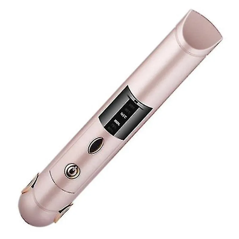 Alisadores de cabelo mini alisador de cabelo sem fio 2400mah temperatura de aquecimento recarregável-ajustável adequado para
