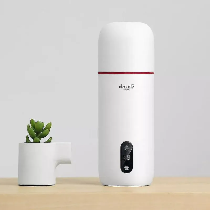 Chaleira elétrica garrafa de água 350ml chaleira de água elétrica água ferver controle de toque copos térmicos para viagens ao ar livre