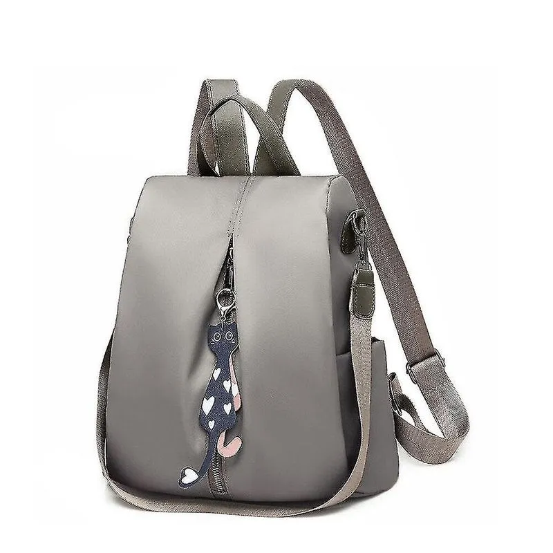 Mochilas mais novas mochila anti-roubo feminina quente tecido oxford sólido bolsas de ombro femininas à prova d'água bolsa escolar