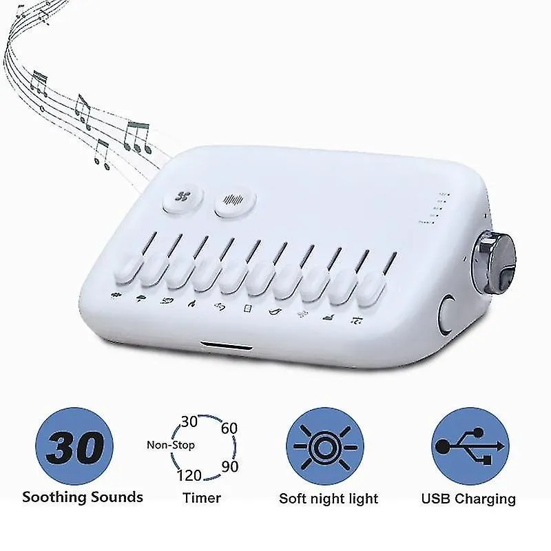 Monitores de bebê usb recarregável máquina de som de ruído branco bebê dormindo monitores brinquedo