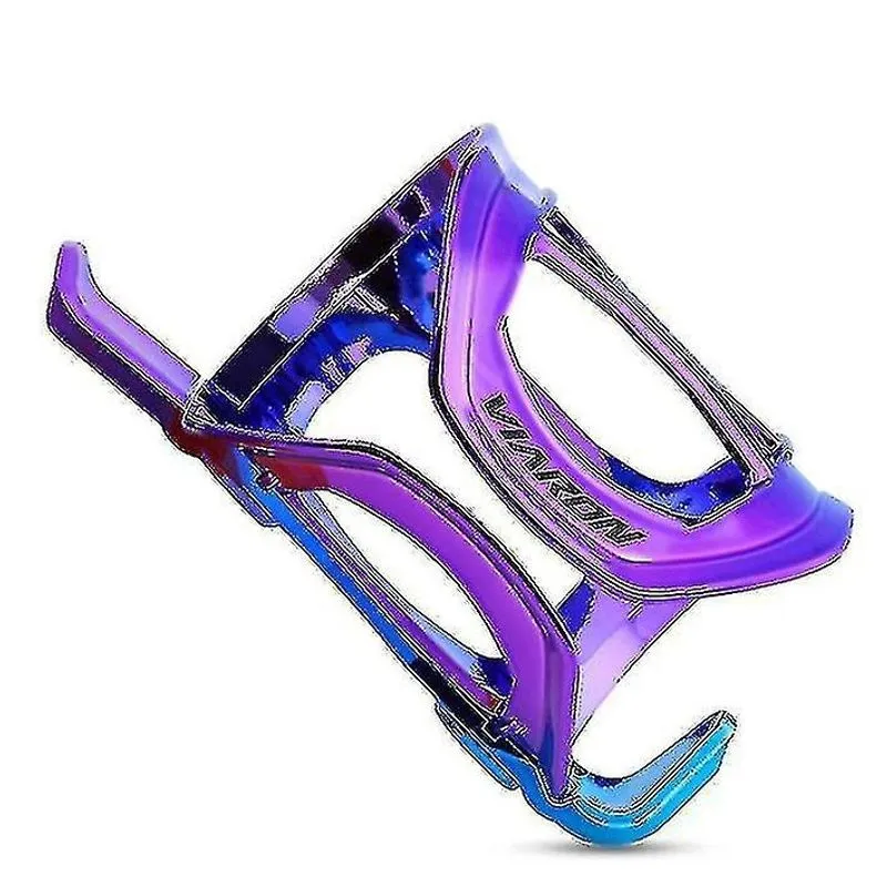 Gaiolas de bicicleta gaiolas de bicicleta suporte de garrafa de água de bicicleta mtb gaiola copo suporte de garrafa rack ultraleve roxo