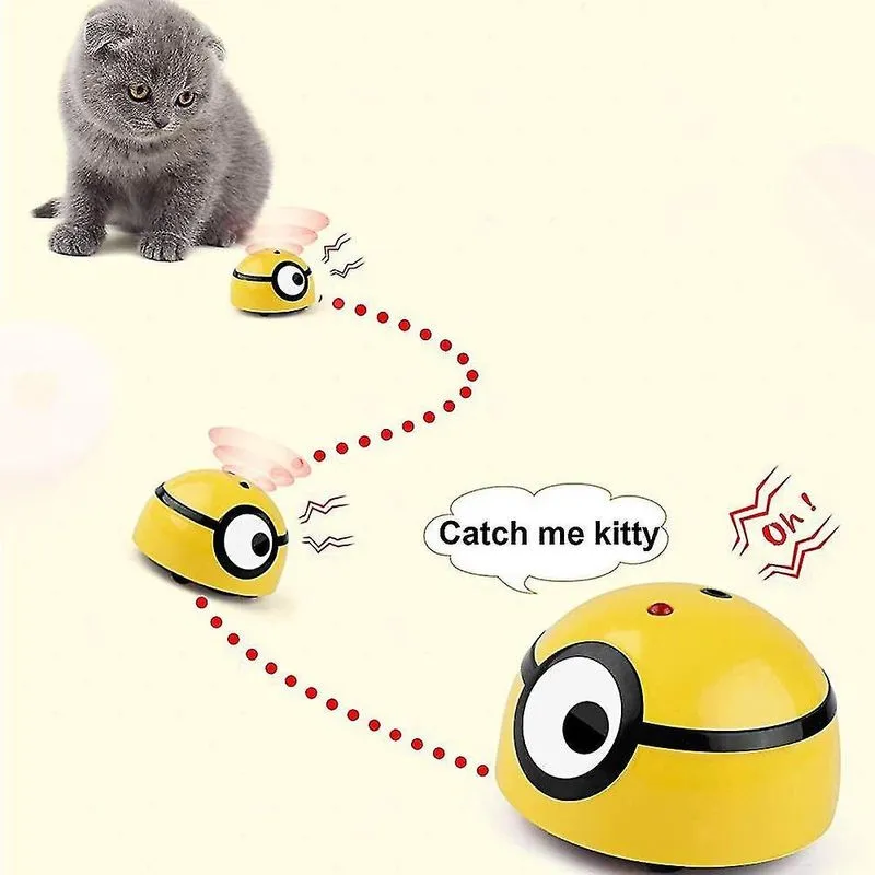 Brinquedos para gatos brinquedo de gato interativo inteligente escapando de fúria movendo bola perversa cães automático engraçado animal de estimação