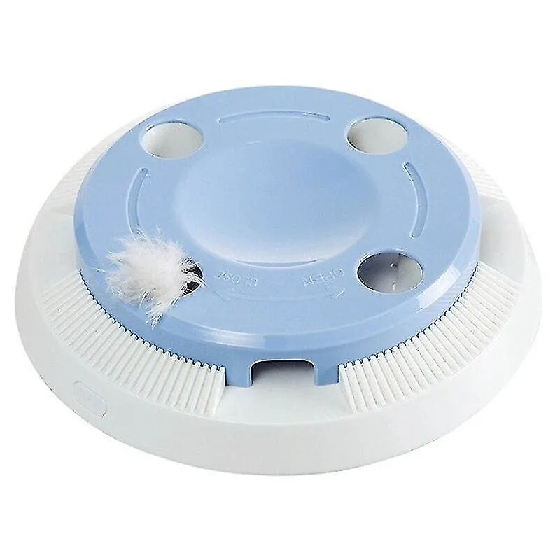 Brinquedos para gatos brinquedo elétrico para gato inteligente provocando gato stick jogo louco giratório giratório gato pegando automático