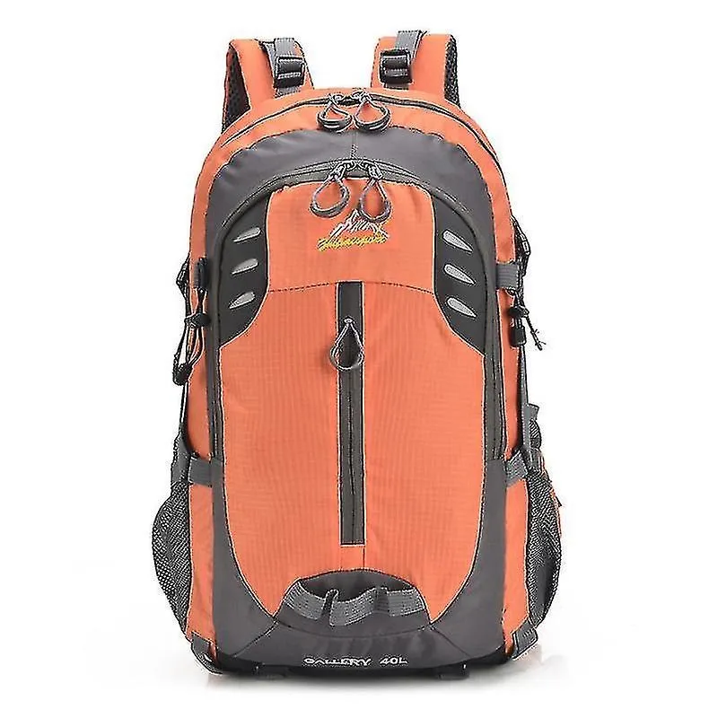 Mochilas masculinas femininas coreanas tendência montanhismo mochila laranja