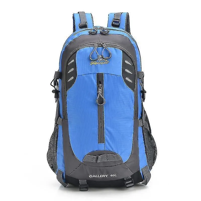 Mochilas masculinas femininas coreanas tendência montanhismo mochila azul