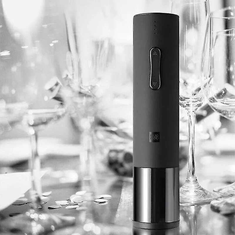 Abridores de garrafas abridor automático de garrafas de vinho rolha decantadora saca-rolhas elétrico preto