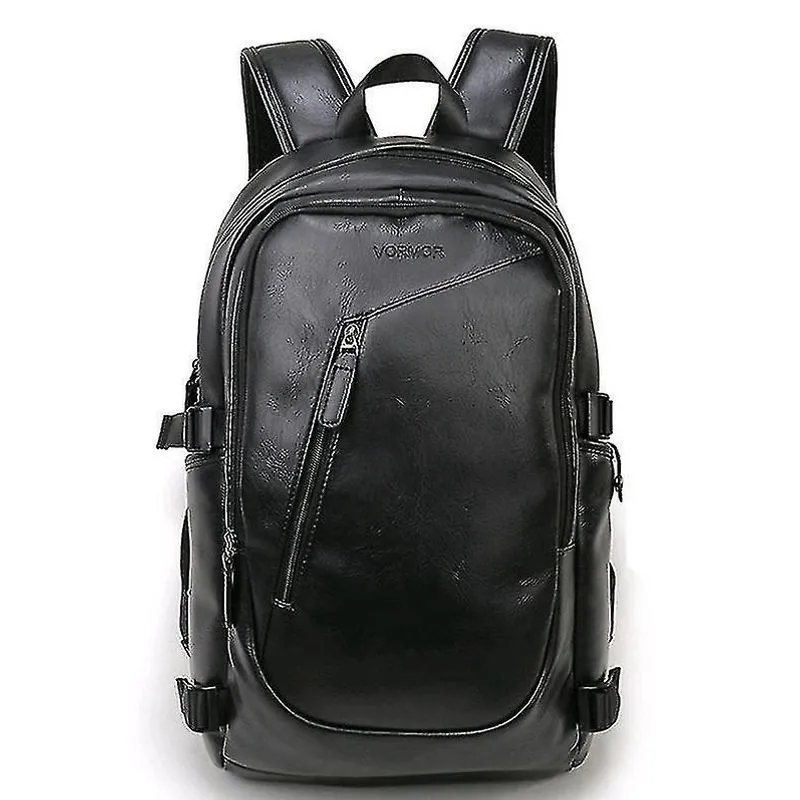 Mochilas masculinas e femininas mochila de viagem casual bolsa de computador preta