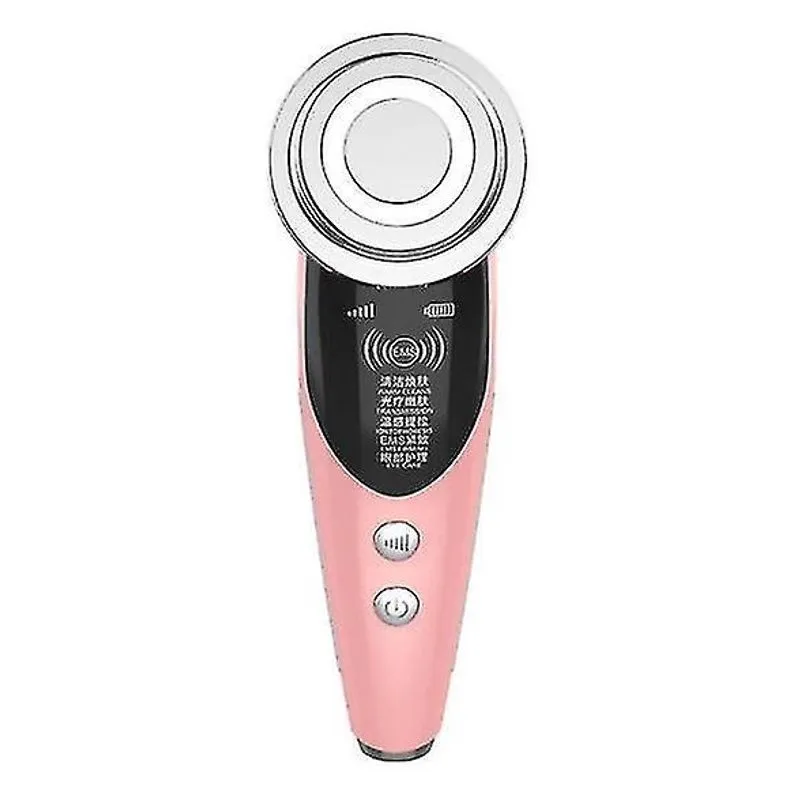 Limpadores faciais 7 em 1 radiofrequência e rádio ems mesoterapia eletroporação face lift beleza led facial