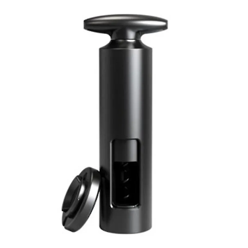 Abridores de garrafas novo vinho tinto abridor de garrafas manual ferramenta de cozinha vinho espumante abridor simples preto