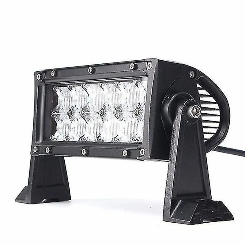 Luminárias de teto 1 pcs 7.5 polegadas 36 w 3600lm combo spot inundação feixe led trabalho barra de luz para off road dirigindo lâmpada caminhão carro