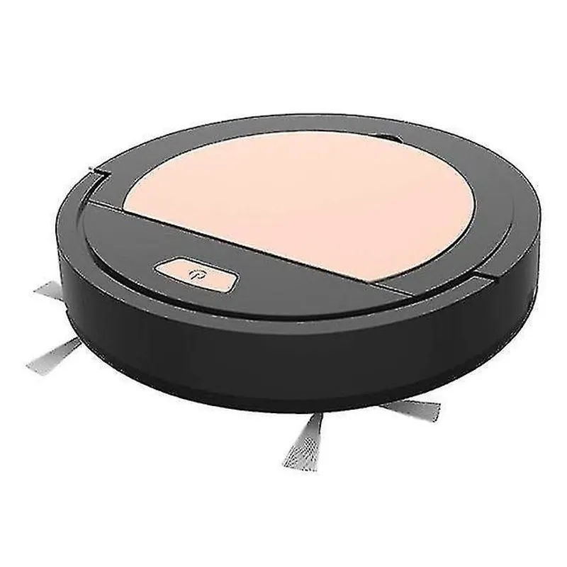 Varredor inteligente com forte sucção para piso e tapete - Recarregável via USB
