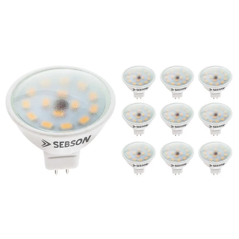 Luzes de inundação?? gu5.3 mr16 led 5w branco quente 3000k 35w lâmpadas halógenas equivalentes 380lm 10 pack mr16 led