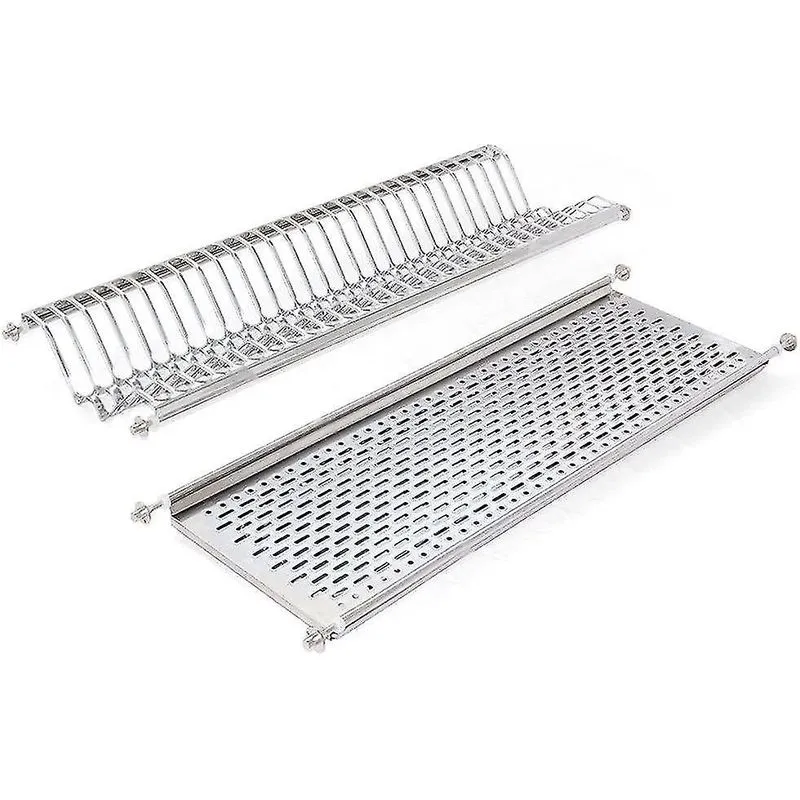 Suporte de secagem de louças em aço inoxidável para armários de cozinha padrão de 80cm