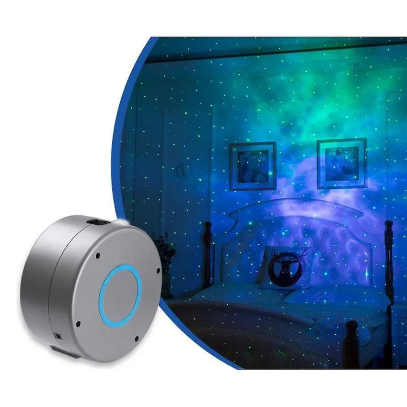 Luminárias de teto abajur de cabeceira quente adequado para sala de jogos de quarto projetor laser de luz noturna inteligente com nebulosa led