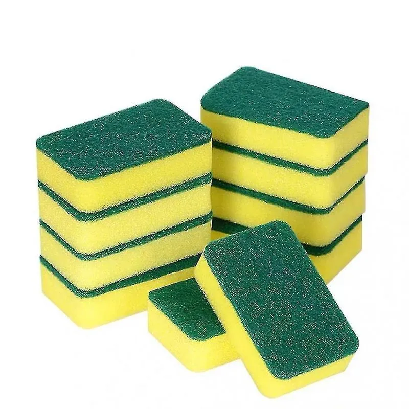 Conjuntos de utensílios de cozinha 14pcs esponjas de limpeza de cozinha eco non-scratch para esponjas de esfregar pratos