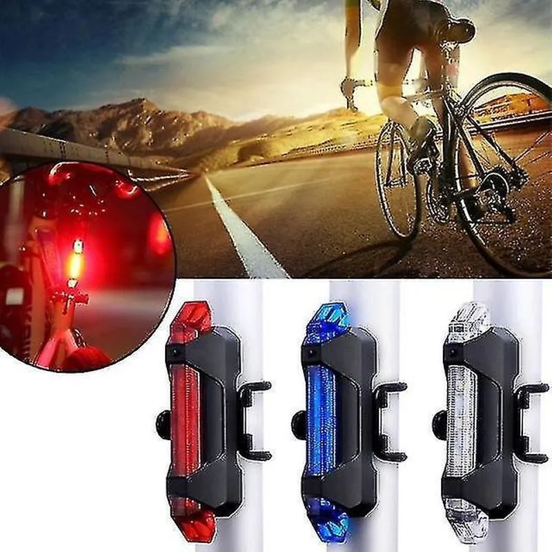 Ferramentas de bicicleta luz de bicicleta recarregável usb 300 lumens 3 modos luz de lâmpada de bicicleta farol dianteiro bicicleta bicicleta led
