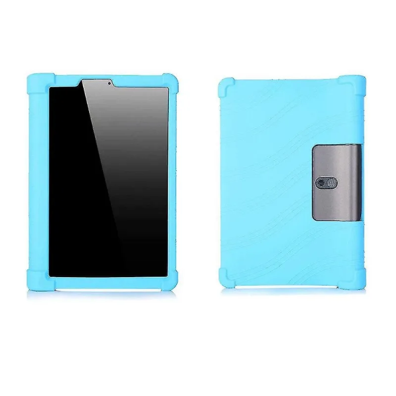 Capas de computador capa de silicone macio para lenovo yoga tab 5 yt-x705f capa de proteção de corpo inteiro para ioga smart tab yt-x705