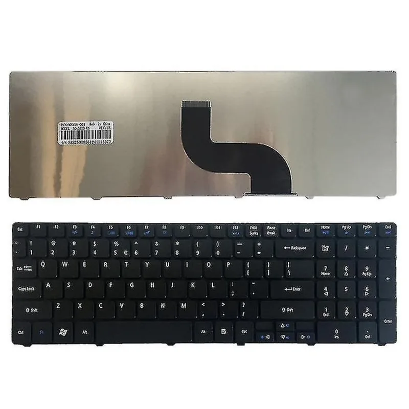 O acessório de computador define a versão americana teclado do laptop em inglês para acer aspire 5740 5742 5810t