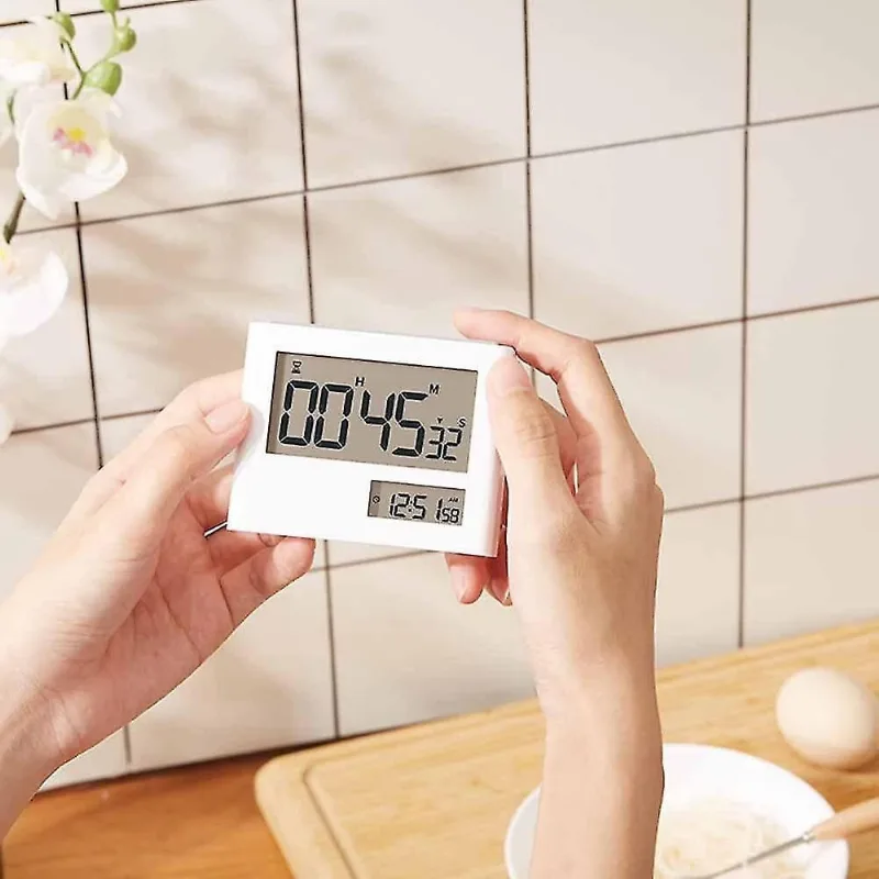 Temporizadores de cozinha temporizador digital de cozinha para estudo de culinária cronômetro de chuveiro