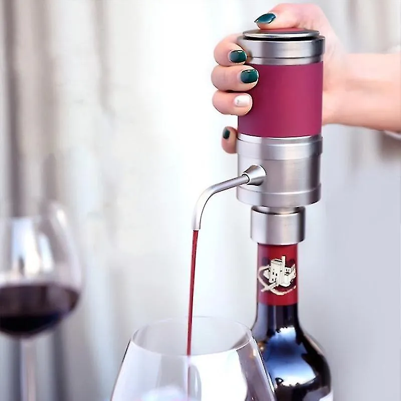 Decantadores bomba decantadora elétrica com bico de vinho decantador de vinho tinto vinho de cidra estilo bomba homebrew