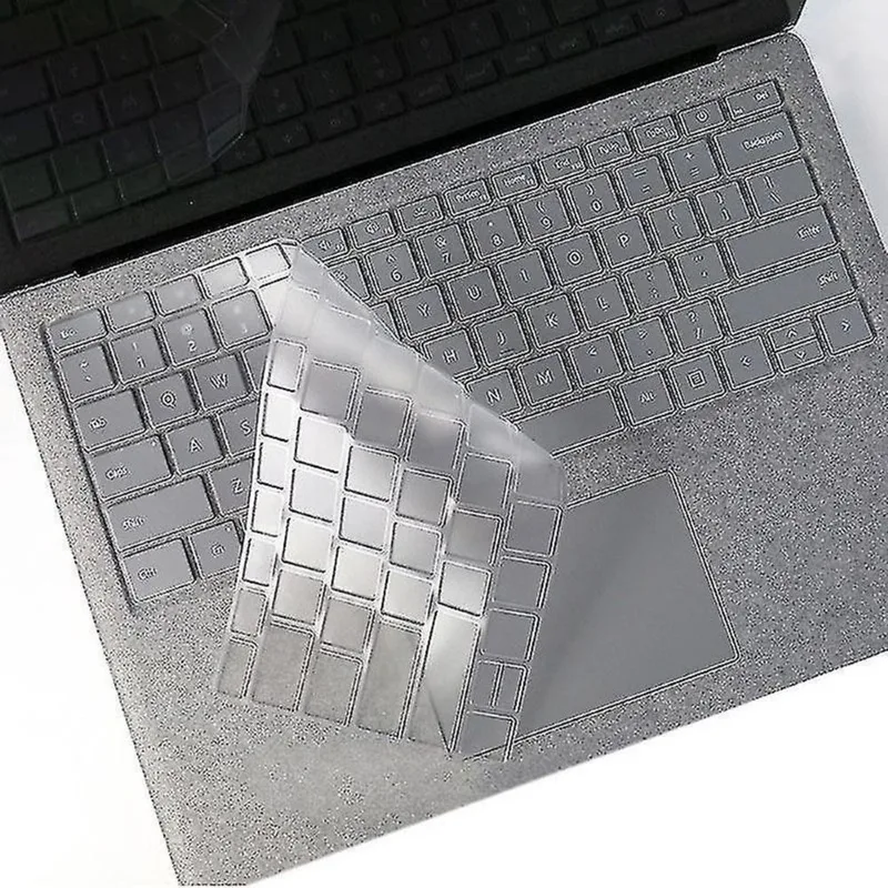 Conjuntos de acessórios de computador laptop tpu impermeável à prova de poeira filme protetor de teclado transparente para microsoft surface book 2 15