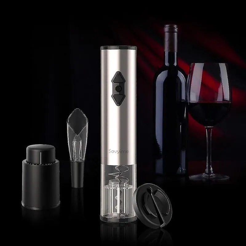 Abridores de latas abridor de vinho elétrico saca-rolhas conjunto de abridores de garrafas automáticos de vinho tinto abridores de kit de abridor de vinho