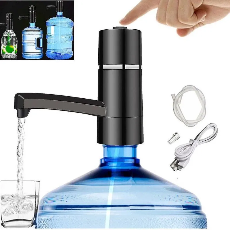 Bebedouros usb dispensador de água recarregável automático mini barril água elétrica pumpbottles
