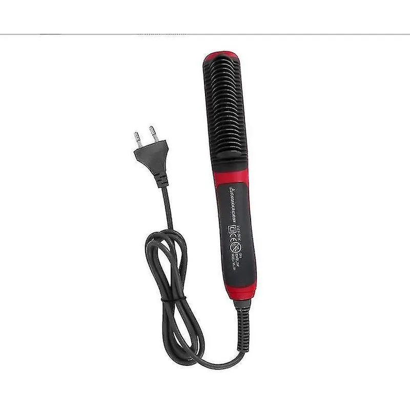 Alisadores de cabelo escova alisadora de cabelo alisador de cabelo profissional de cerâmica e ferro de frisar 2 em 1 elétrico