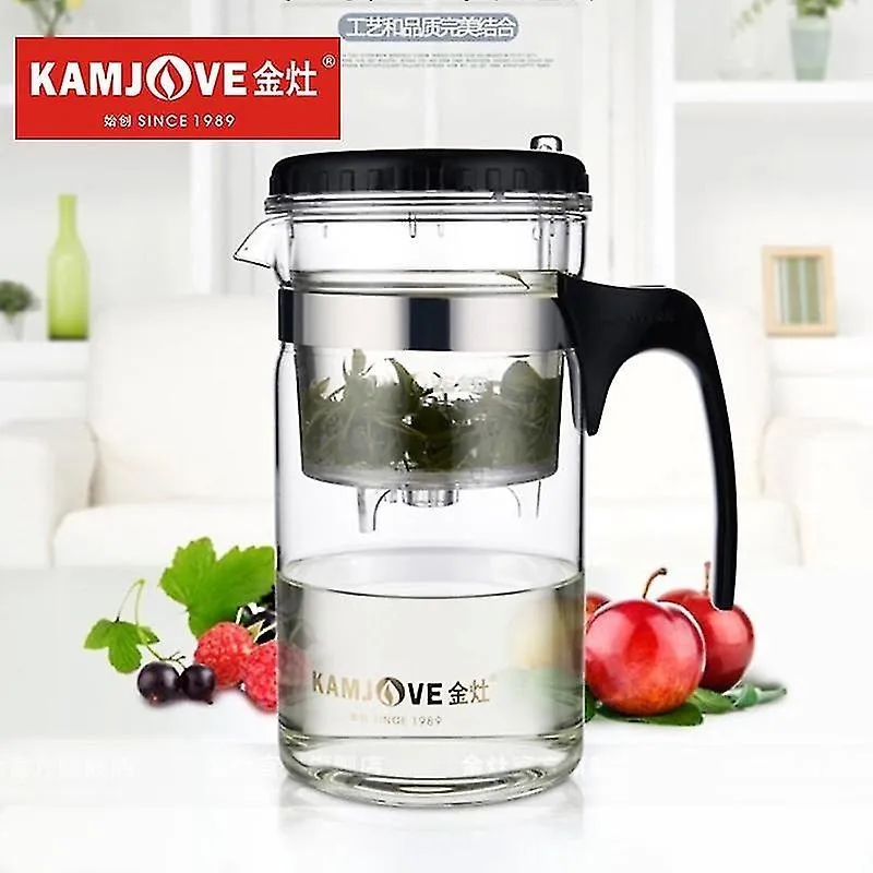 Jogo de chá e café, 1000ml, resistente ao calor, kamjove art