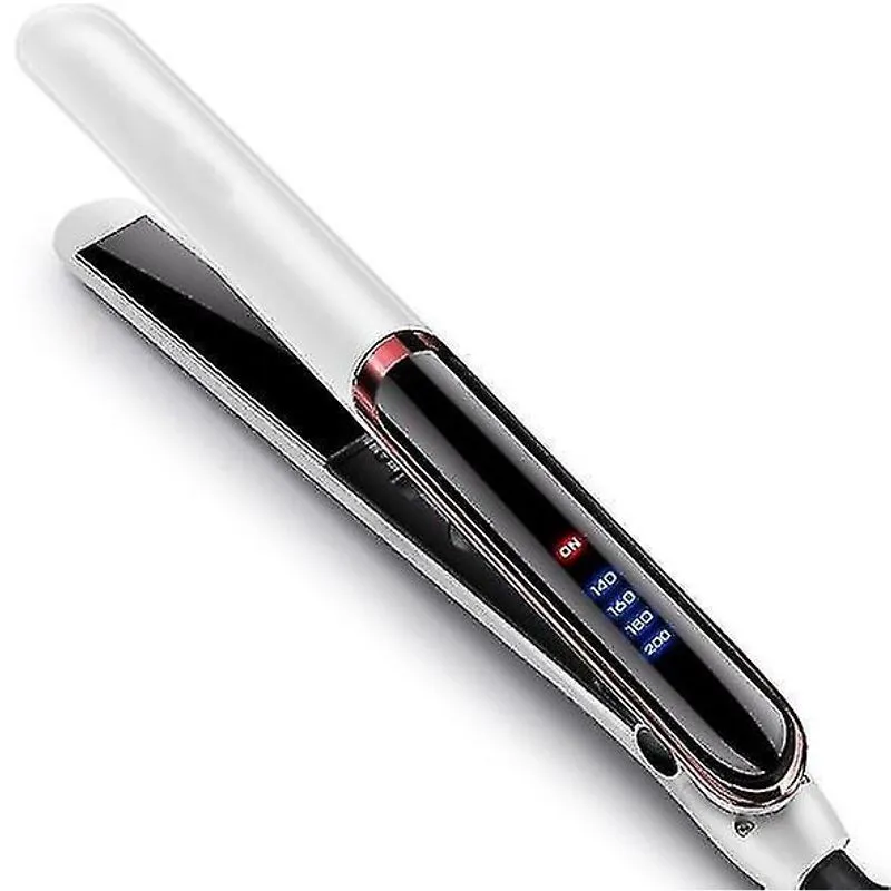 Alisadores de cabelo alisadores de cabelo profissionais com a melhor temperatura de estilo branco