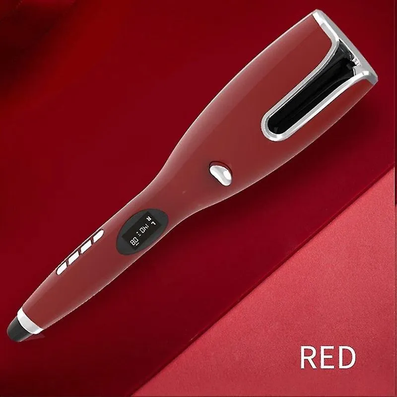 Ferros de ondulação multifuncional hair culer varinha de ferro de cabelo automática ferramentas de modelador de cabelo ondulado ferros de ondulação vermelho