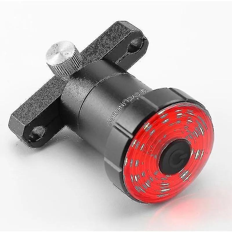 Ferramentas de bicicleta 1 bicicleta sensor de freio inteligente luz traseira usb luz de advertência à prova d'água az14863