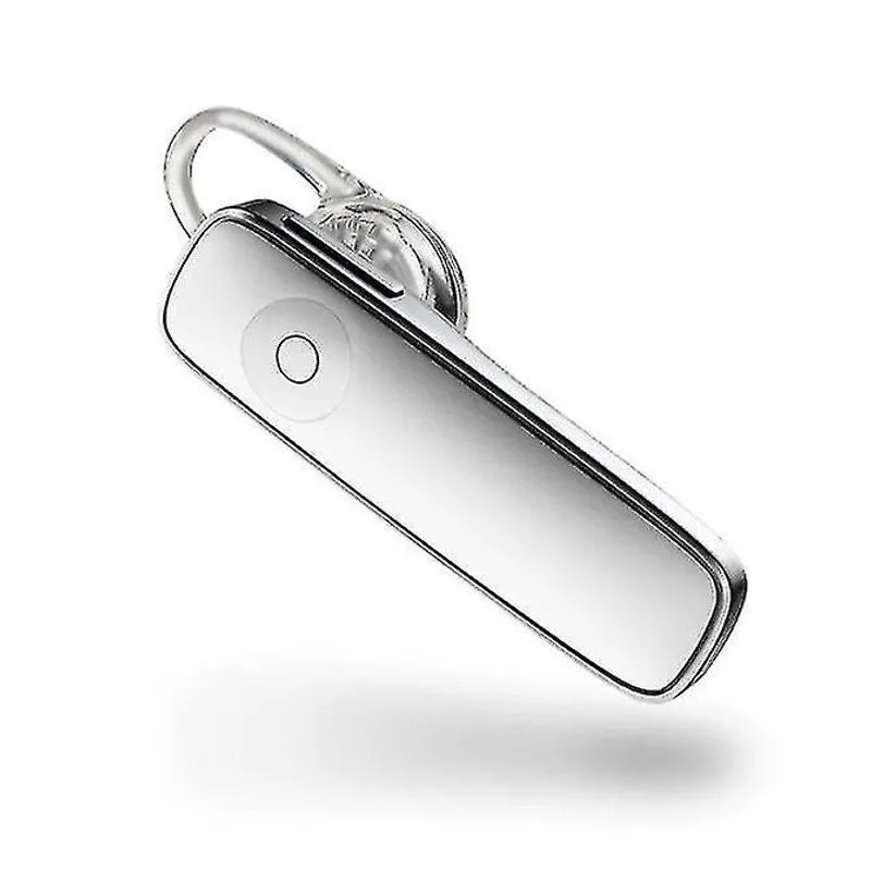 Fones de ouvido fones de ouvido bluetooth fone de ouvido sem fio handsfree de negócios para motorista de carro com microfone branco