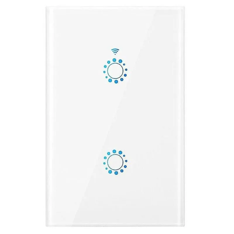 Ferramentas de teste elétrico branco casa wifi toque sem fio alexa google app controle remoto interruptor de luz inteligente