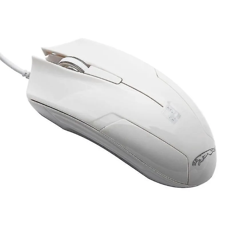 Conjuntos de acessórios de computador zgb 119 usb comprimento do mouse óptico para jogos com fio universal: 1,45 m branco