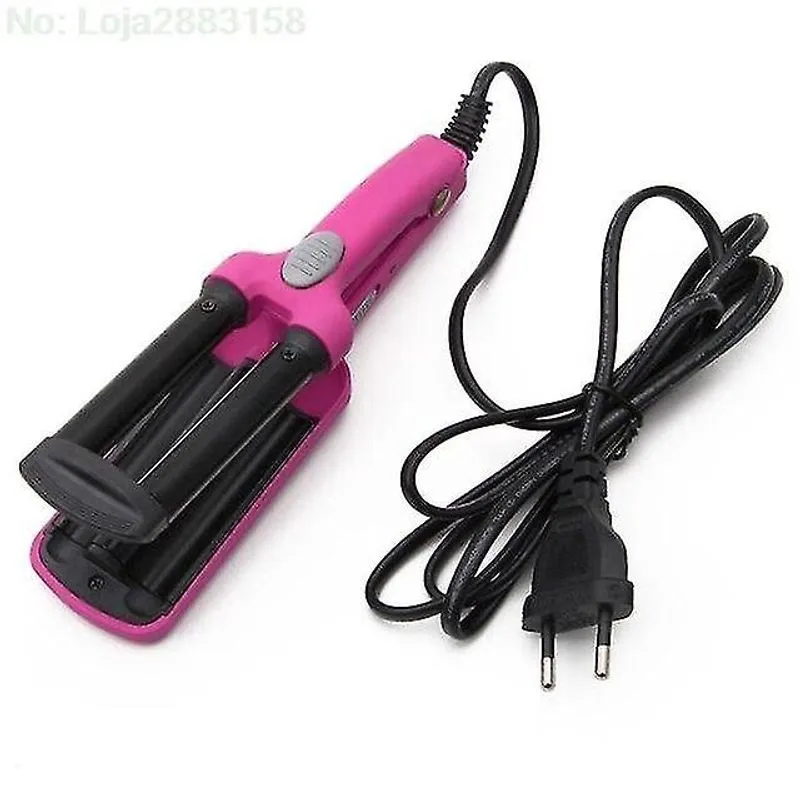 Grampos de modelador de cabelo pinos mini frisador de cabelo de cerâmica curling iron tong varinha de ondulação rolo rolos de cabelo de salão